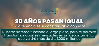 FORTALEZA: veinte años pasan igual, la diferencia es construir patrimonio